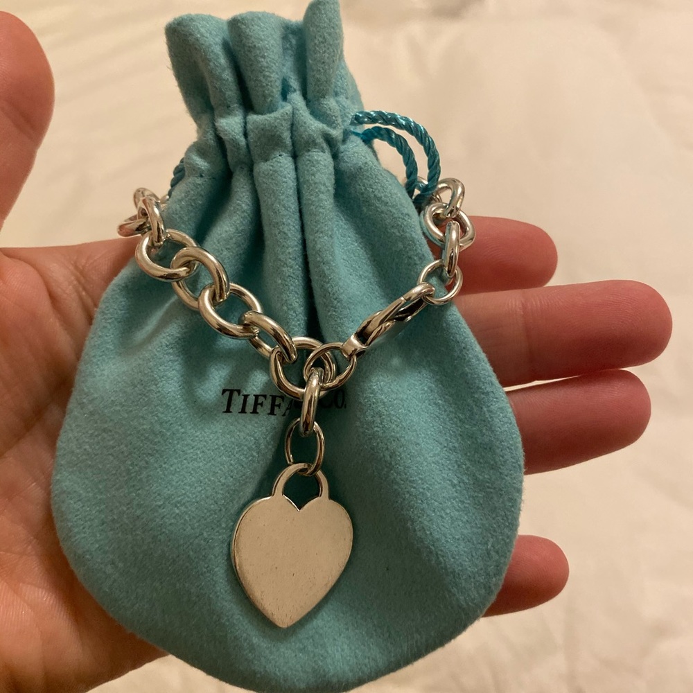 Tiffany & Co. Heart Tag Charm bracelet